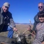 Kevin's second CS Buck with Grandpa and Dad