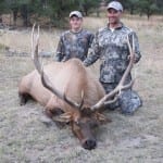 Dave and Seth with Dave's 15 DIY WHFF Bull