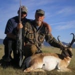 Jack and son Ted with Jack's CDR buck